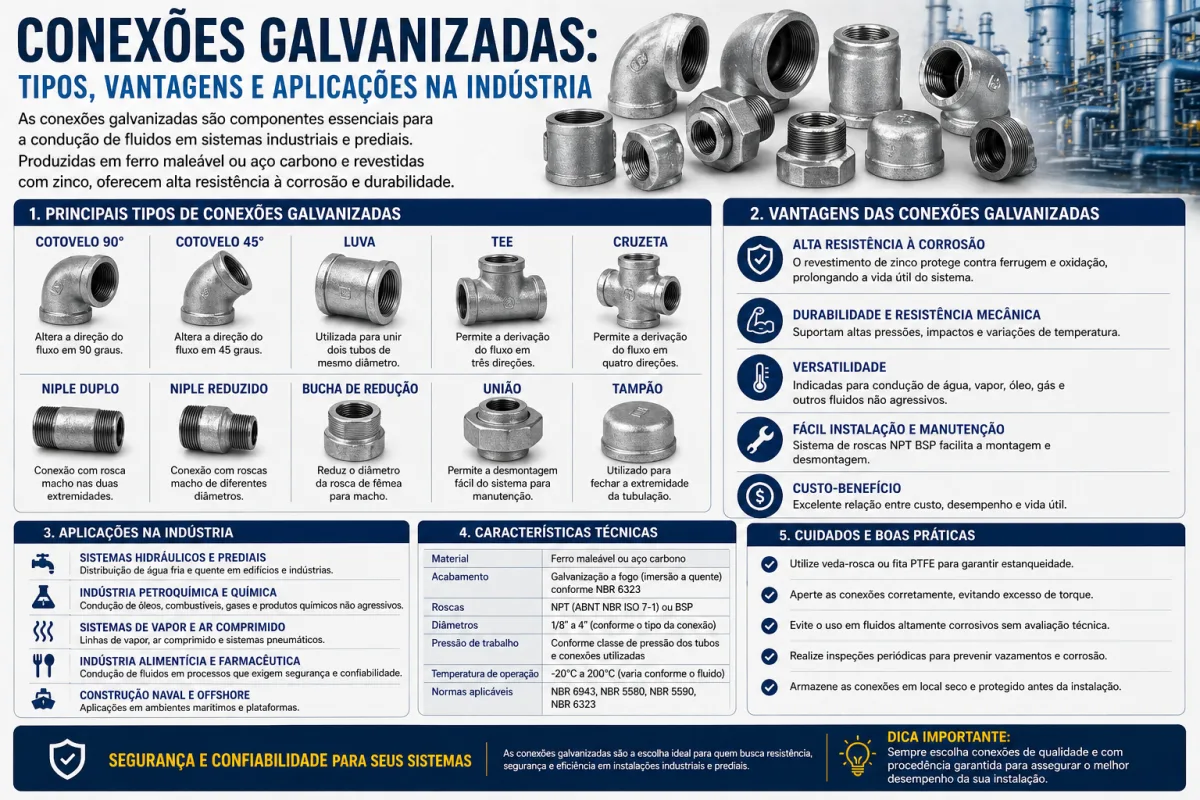 Diferença entre tubo galvanizado e tubo de aço carbono